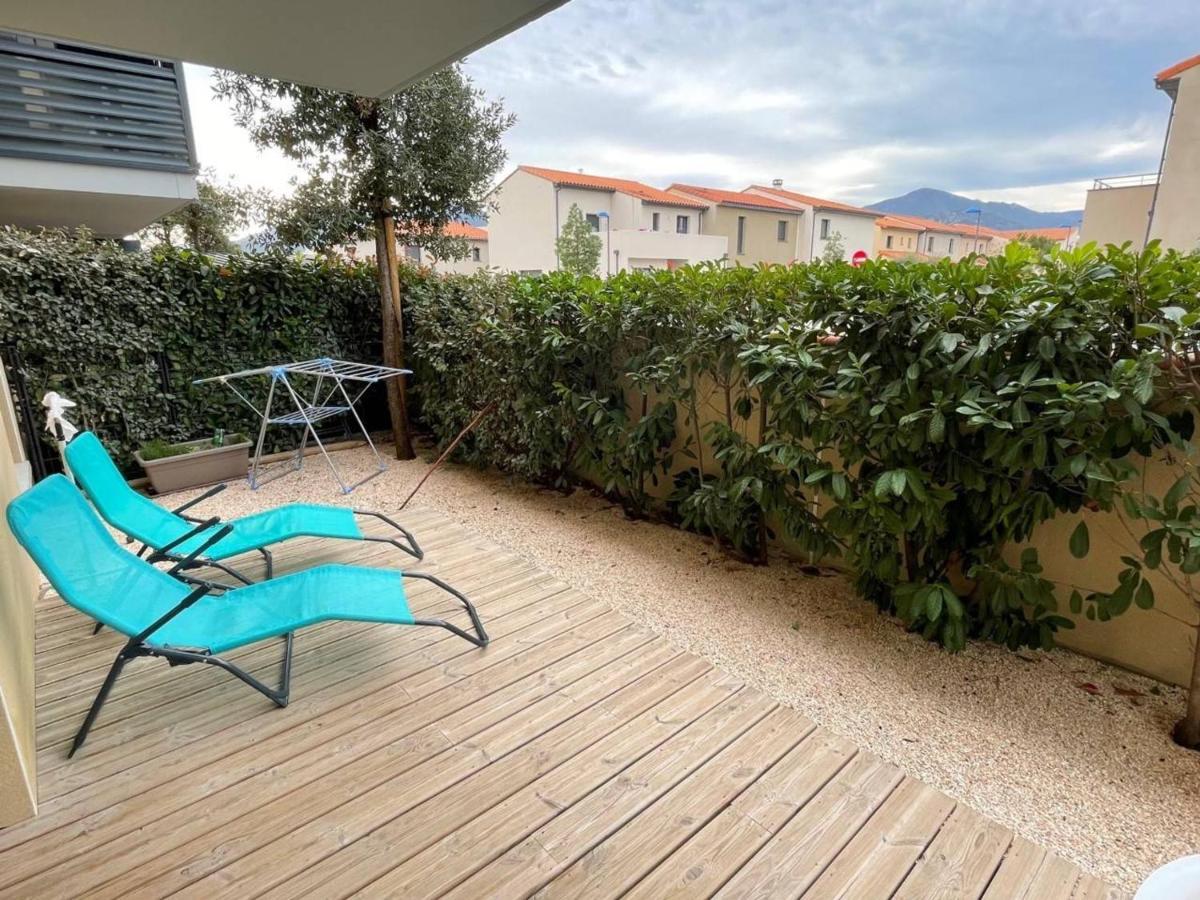 Appartement 3 Pieces Avec Terrasse Et Jardin, Proche Plage Et Commerces, 2 Parkings, Argeles-Sur-Mer - Fr-1-225-773 Kültér fotó